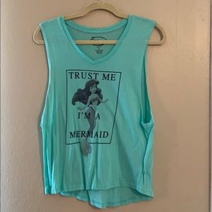 Little mermaid tank top